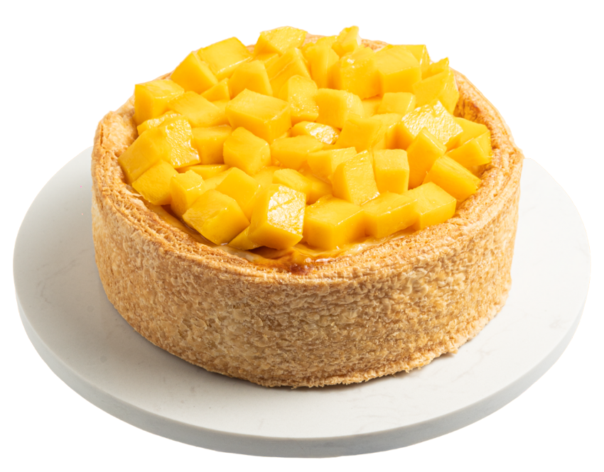 Vanilla Mango Flan