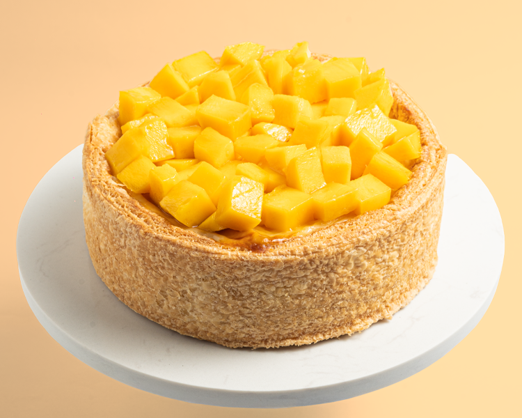 Vanilla Mango Flan